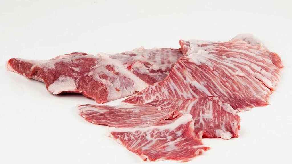 Abanico de cerdo ibérico